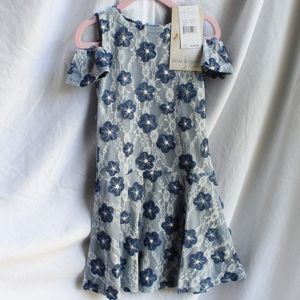 Cold Shoulder Floral Dress